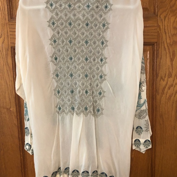 Johnny Was Phoenix Tunic Blouse - Picture 2 of 3
